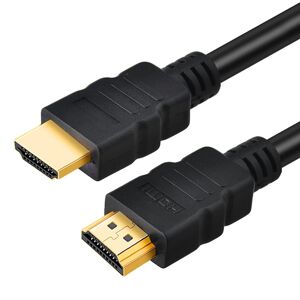Shoppo Marte 1.8m HDMI 19 Pin Male to HDMI 19Pin Male cable, 1.3 Version, Support HD TV / Xbox 360 / PS3 etc (Black + Gold Plated)