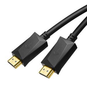 ROCKETEK HDMI01Y-2 HDMI 2.0 4K 30Hz 3D HD Gold-plated Connector HDMI Cable for All HDMI Devices, Length: 2m