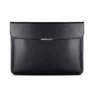 Shoppo Marte For 13.3 / 13.6 / 14 inch Laptop Ultra-thin Leather Laptop Sleeve(Black)