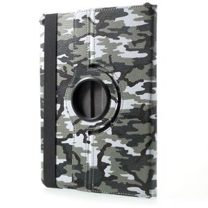 Apple iPad 9.7 Etui 360 Grader Camouflage Grøn