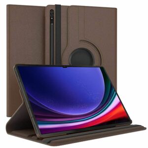 CaseOnline 360 drejelig cover Samsung Galaxy Tab S9 Ultra 14.6 - Brun