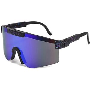 Delivast Viper Unisex Polariserede Sport Solbriller Blå / Sort