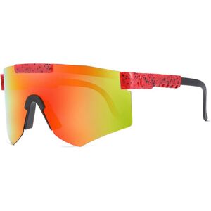 Delivast Viper Unisex Polarized Sports Solbriller Crimson Red (C9)