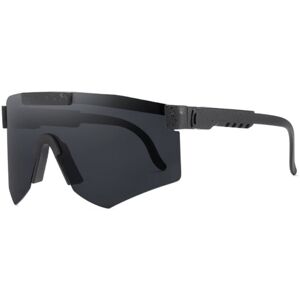 Delivast Viper Unisex Polarized Sports Solbriller Mat Sort