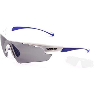 Ocean Sunglasses Solbriller Ironman Hvid,Blå CAT3