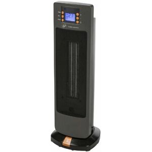 Elektrisk Keramisk Varmeapparat S&P TOWER- 2000 PTC 2000 W Sort