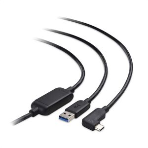 Cable Matters aktivt 7,5 m USB-C til USB-A VR Link-kabel til Oculus Quest 2 USB3.2 Gen1 5 Gbps 3A Super Speed ​​​​VR Link-kabel