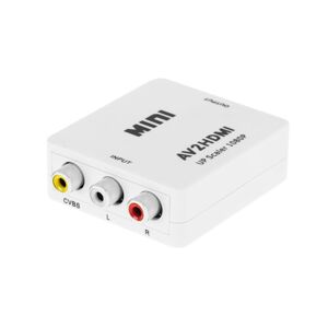 Cabletech Signalkonverter AV-stik - CHINCH CVBS + AUDIO - HDMI-stik