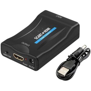 INF Scart til HDMI converter 1080p - Fri fragt og hurtig levering