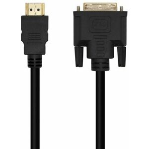 HDMI til DVI-adapter Aisens A117-0090 Sort 1,8 m