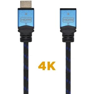 HDMI-kabel Aisens A120-0453 Sort Sort/Blå 2 m Forlængerledning