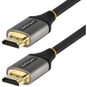 StarTech.com 13ft (4m) Premium-certifierad HDMI 2.0-kabel - High Speed Ultra HD 4K 60Hz HDMI-kabel med Ethernet - HDR10, ARC - UHD HDMI-videosladd - F