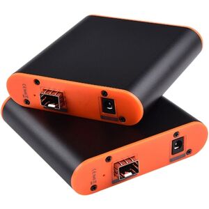 Shoppo Marte OPT882 HDMI Extender (Receiver & Sender) Fiber Optic Extender , Transmission Distance: 20KM (US Plug)