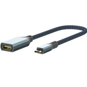 Shoppo Marte HDMI to USB-C / Type-C 4K 30Hz HD Cable, Length: 0.2m