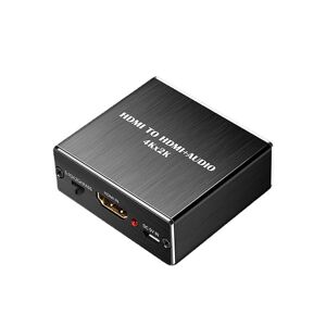 Shoppo Marte HDMI TO HDMI+AUDIO Audio Separator(Black)