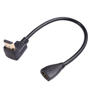 Shoppo Marte HD270-03 30cm HDMI Male Elbow to Female Adapter Cable, Type:270 Degrees