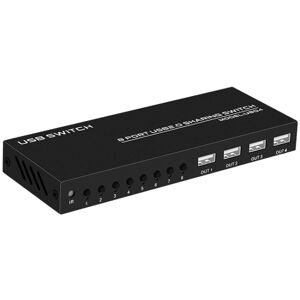 FJGEAR FJ-U804 8 In 4 Out USB2.0 Sharing Switch Extender