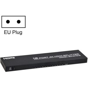 FJGEAR FJ-SM1012 1 In 12 Out 30HZ HDMI 4K HD Audio And Video Splitter, Plug Type:EU Plug