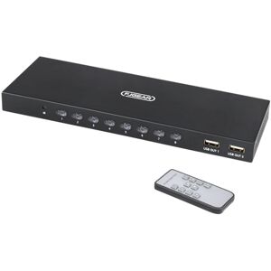 FJGEAR FJ-HK801 HDMI KVM HD Video 8 Ports Switcher