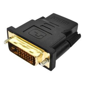 Shoppo Marte DVI-D 24+1 Pin Male to HDMI 19 Pin Female Adapter for Monitor / HDTV