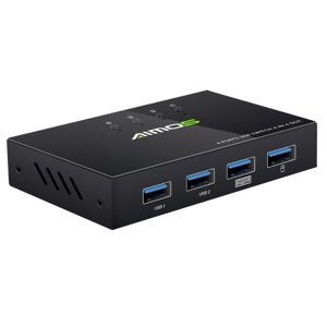 Shoppo Marte AIMOS AM-KM404K USB2.0 4 In 4 Out Switcher