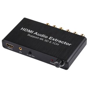 Shoppo Marte 4K 3D HDMI 5.1CH Audio Decoder Extractor