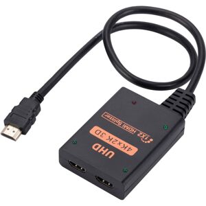 Shoppo Marte 1 into 2 out HDMI 4K HD Video Splitter, with Cable