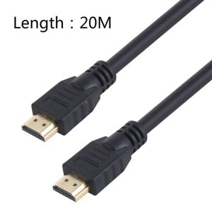 Shoppo Marte Z-20M 4Kx2K 26AWG 19+1 Tin Copper Computer and TV HDMI 2.0 HD Cable, Cable Length: 20m