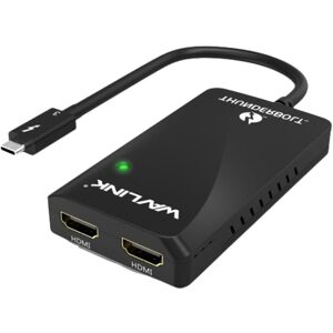 WAVLINK WL-UTA01H Type-C Thunderbolt 3 to Dual HDMI Multi-Screen Extender Splitter Adapter