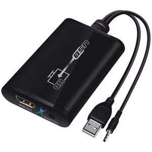 Shoppo Marte USB 3.0 to HDMI HD Video Leader Converter for HDTV, Support Full HD 1080P(Black)