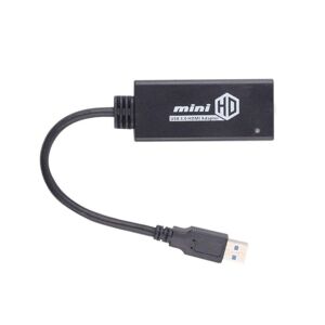 Shoppo Marte USB 3.0 to HDMI HD Converter Cable Adapter with Audio, Cable Length: 20cm