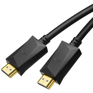 ROCKETEK HDMI01Y-2 HDMI 2.0 4K 30Hz 3D HD Gold-plated Connector HDMI Cable for All HDMI Devices, Length: 2m