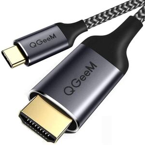 QGeeM QG-UA09 Type-C To HDMI Cable 1.2m