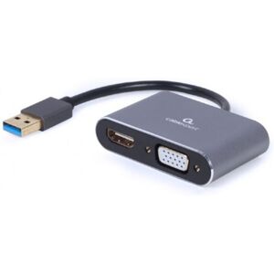 USB til VGA/HDMI-adapter GEMBIRD