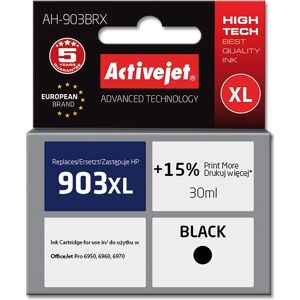 Activejet AH-903BRX blæk (erstatning for HP 903XL T6M15AE; Premium; 30 ml; sort)