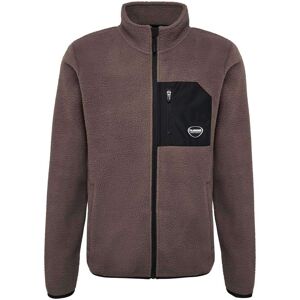 Hummel Fleece Med Fuld Lynlås Lgc Oliver Brun S Kvinde