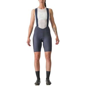 Castelli Bib Shorts Espresso Dt Blå M Kvinde