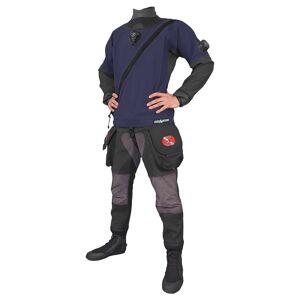 Dive System Drysuits Plastic Zip Tørdragt Expedition Sort XL