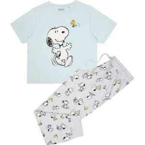 Peanuts Pyjamassæt med Snoopy og Woodstock til kvinder/damer