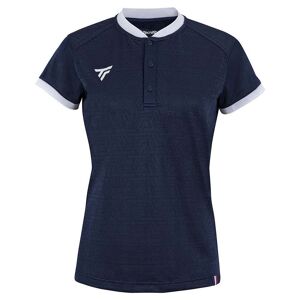 Tecnifibre Kortærmet Polo Team Mesh Blå XL Kvinde