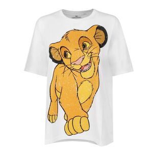 The Lion King Dame/Dame Happy Simba Slouch T-shirt til kvinder/damer