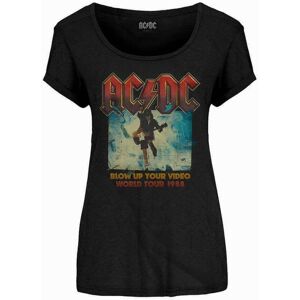 AC/DC T-shirt til kvinder/damer til at blæse din video op