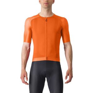 Castelli Kortærmet Trøje Aero Race 7.0 Orange XL Mand