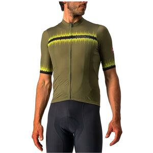 Castelli Kortærmet Jersey Grimpeur Grøn 2XL Mand