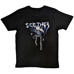 Kläder Seether Unisex T-Shirt: Dead Butterfly (Small)