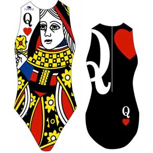 Turbo Badedragt Queen Of Hearts Flerfarvet 3XL Kvinde