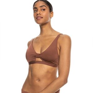 Roxy Bikinitop Silky Island Brun S Kvinde