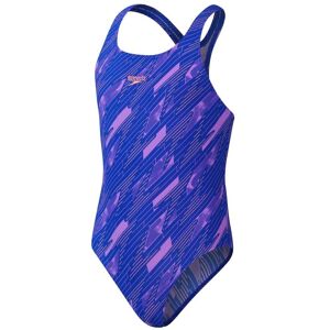 Speedo Badedragt Hyperboom Allover Medalist  11-12 Years Pige