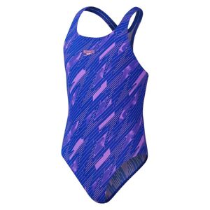 Speedo Badedragt Hyperboom Allover Medalist  7-8 Years Pige