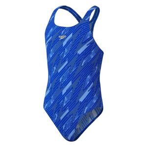 Speedo Badedragt Hyperboom Allover Medalist  7-8 Years Pige